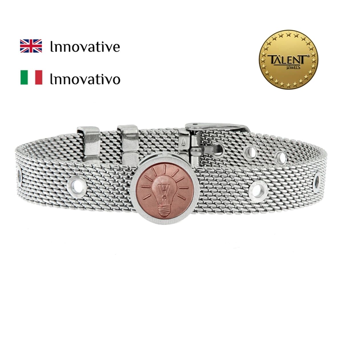 Unisexarmband Innovative Talent Jewels TJA-5-08-02-1-235 Silvrig - 2