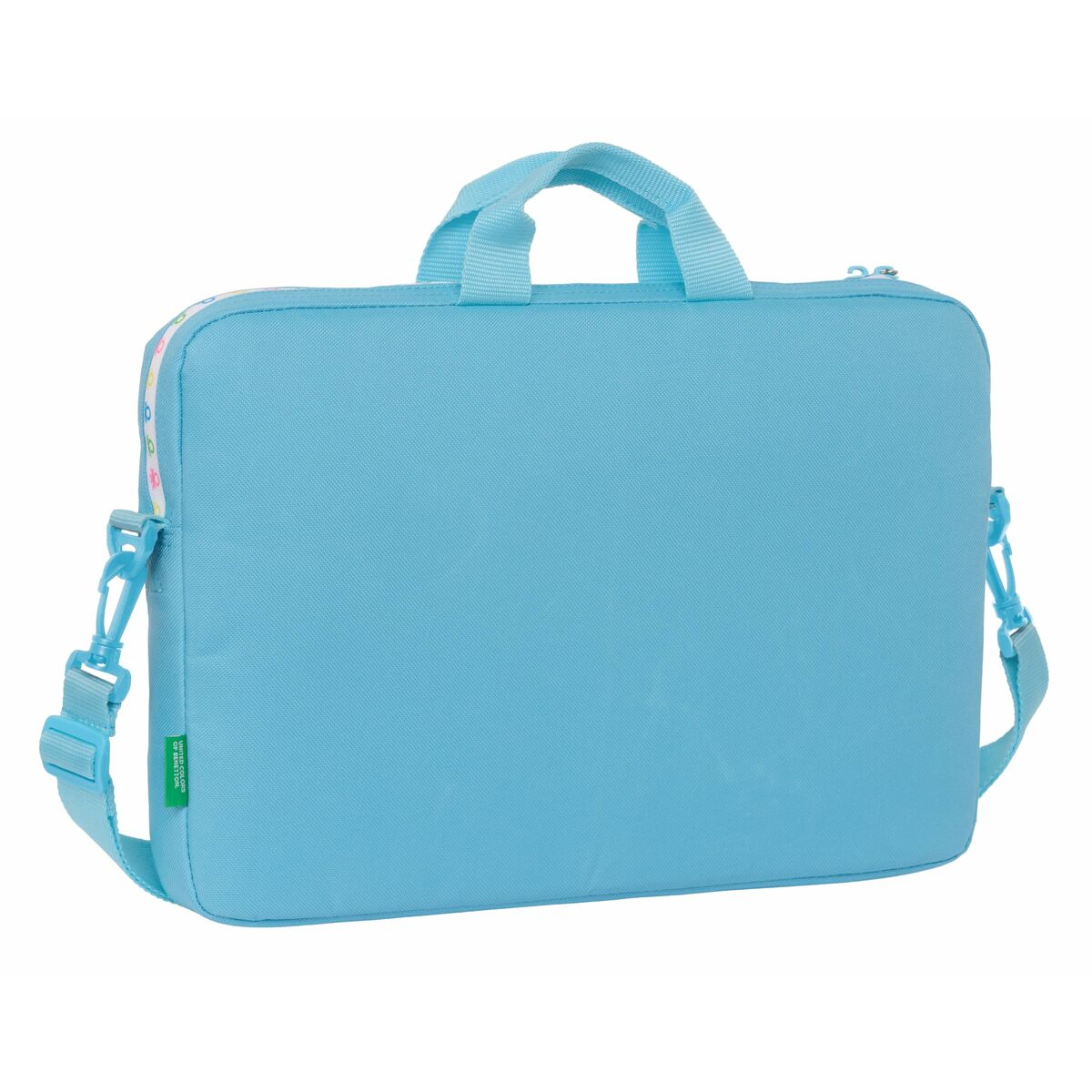 Laptopväska Benetton Spring Celeste 40 x 27 x 4 cm - 2