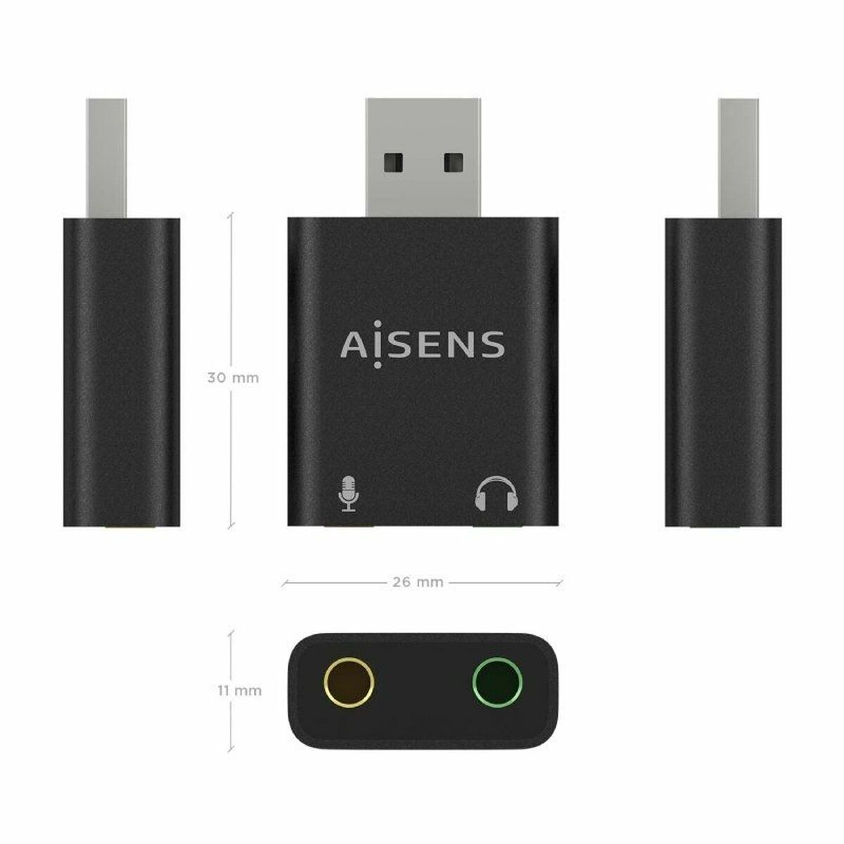 Externt Ljudkort Aisens A106-0768 - 4