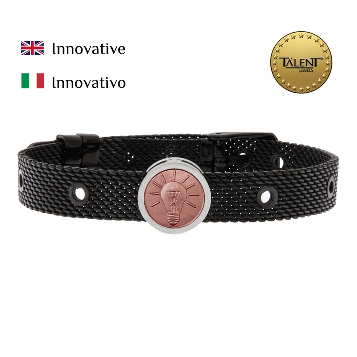 Unisexarmband Innovative Talent Jewels TJA-5-08-02-2-235 Svart - 2