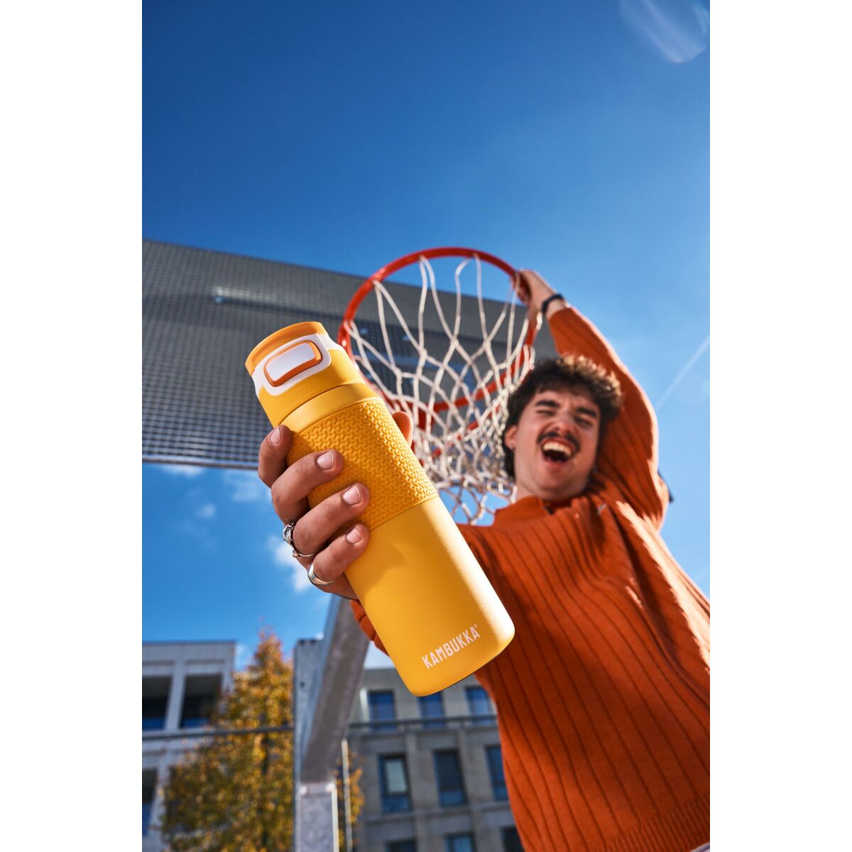 Vattenflaska Kambukka Elton Orange Tritan 750 ml - 2