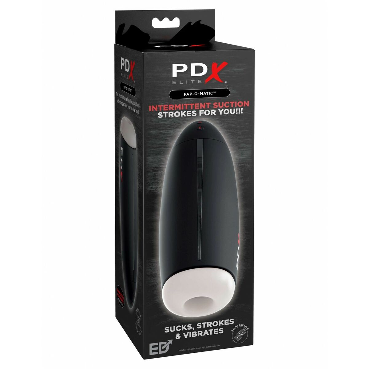 Endurance Jack Ass Pipedream FAP-O-MATIC Svart - 2