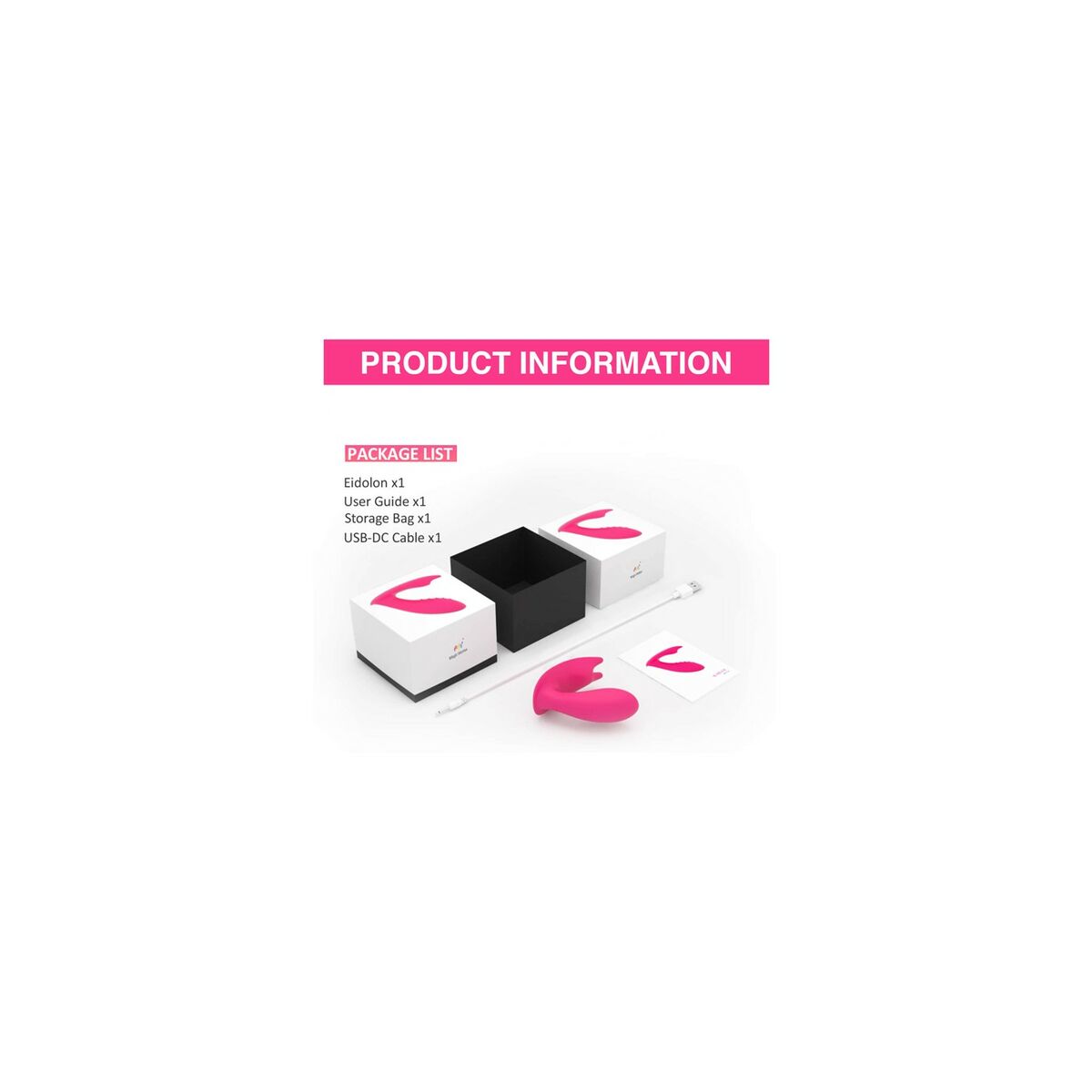 Massageapparat för par Magic Motion Eidolon Rosa - 6
