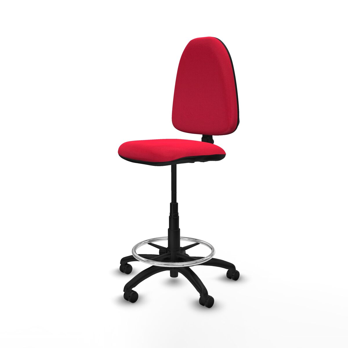 Kontorsstol Piqueras y Crespo B0001RP Röd Hög - 2