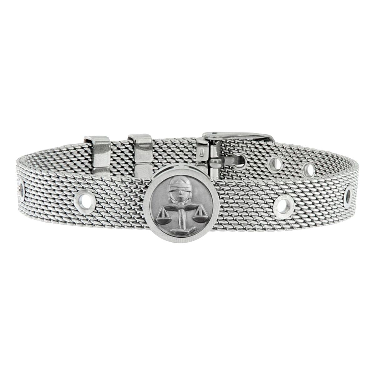 Unisexarmband Law Talent Jewels TJA-2-05-03-1-235 Silvrig