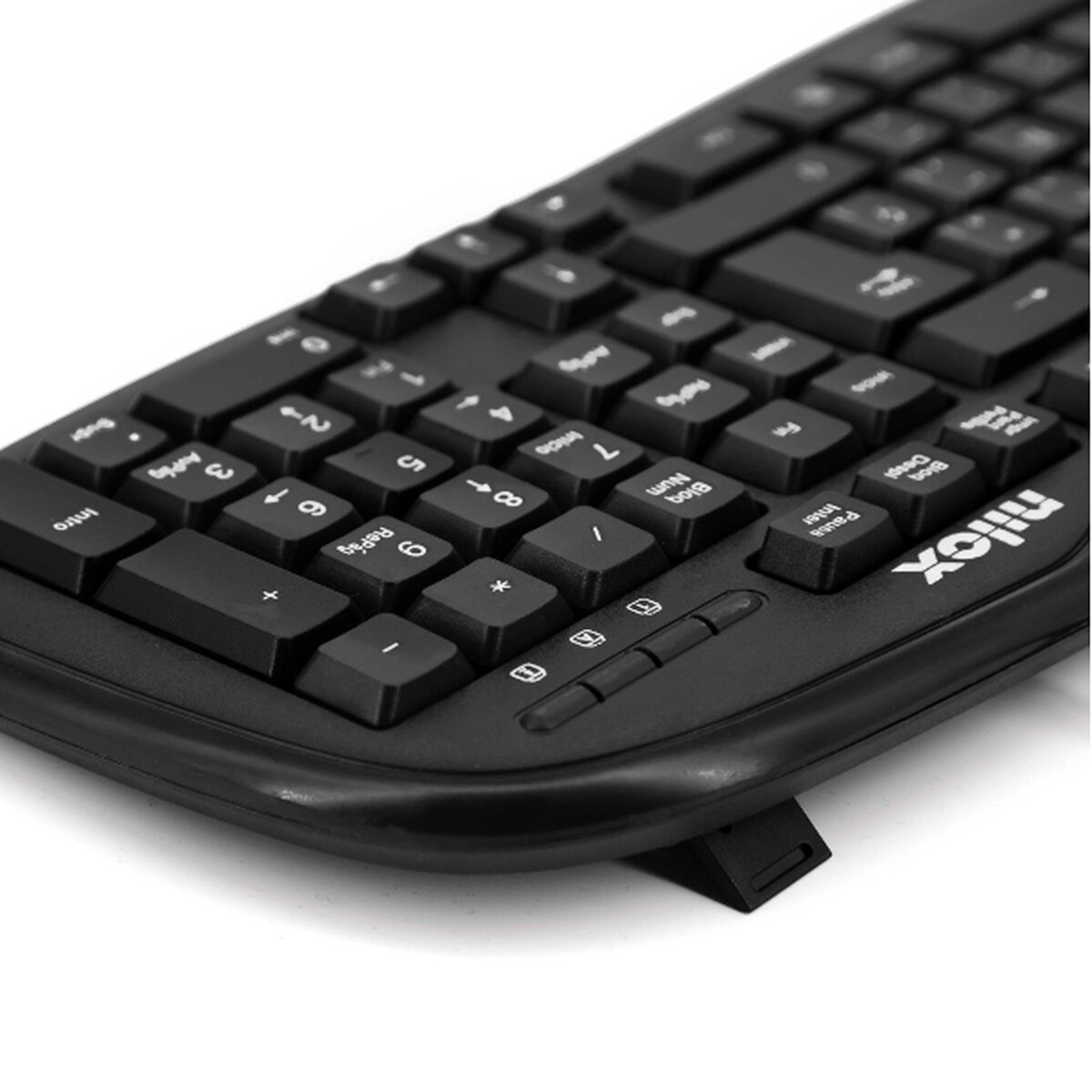 Tangentbord Nilox NXKBE000001 Svart Qwerty Spanska QWERTY - 2