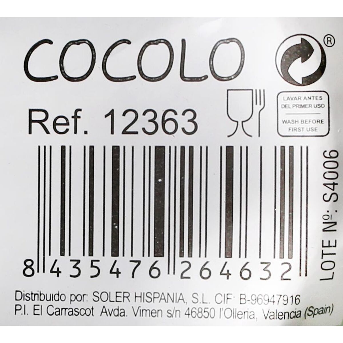 Mugg La Mediterránea Cocolo 425 ml (24 antal) - 7