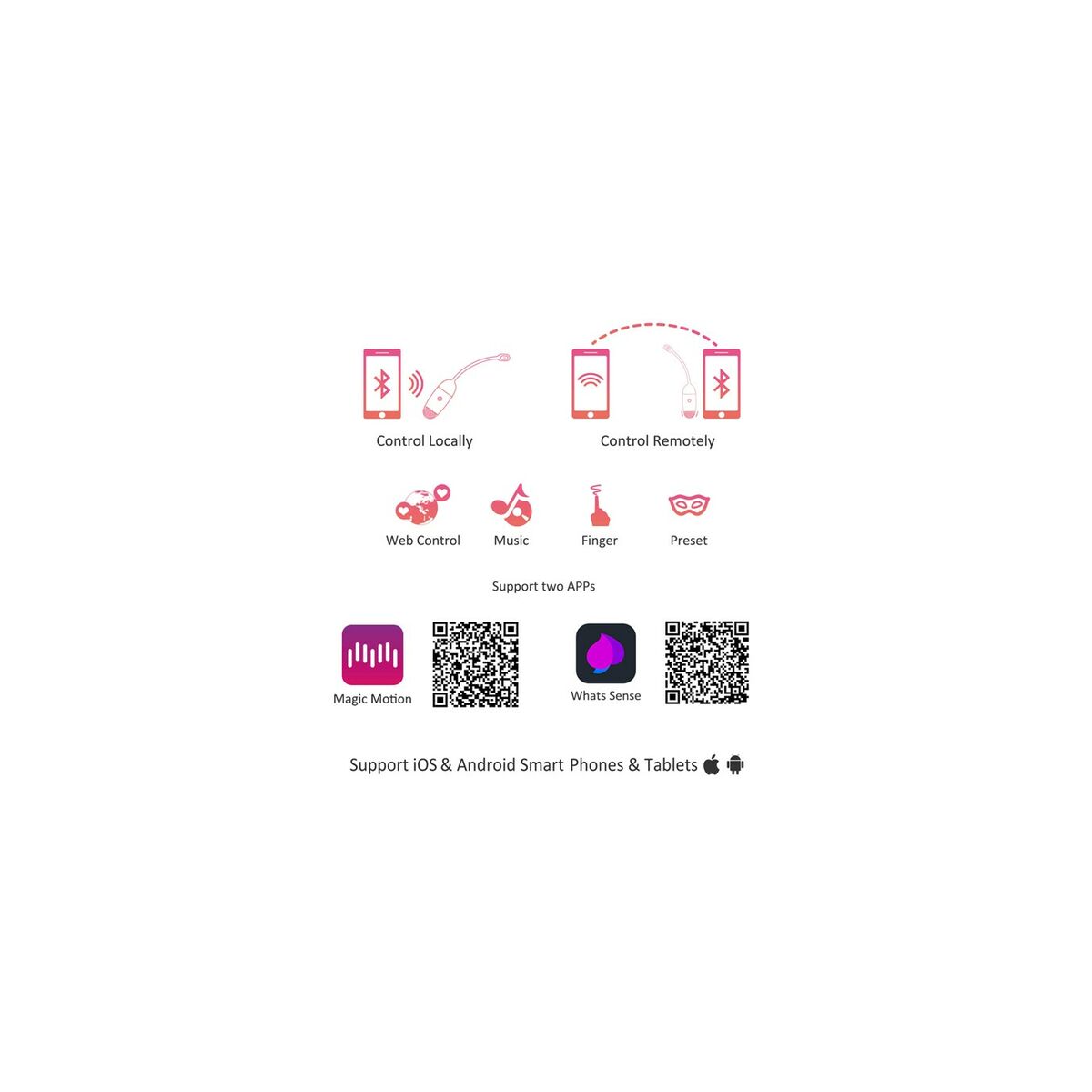 Äggvibrator Magic Motion Rosa - 7