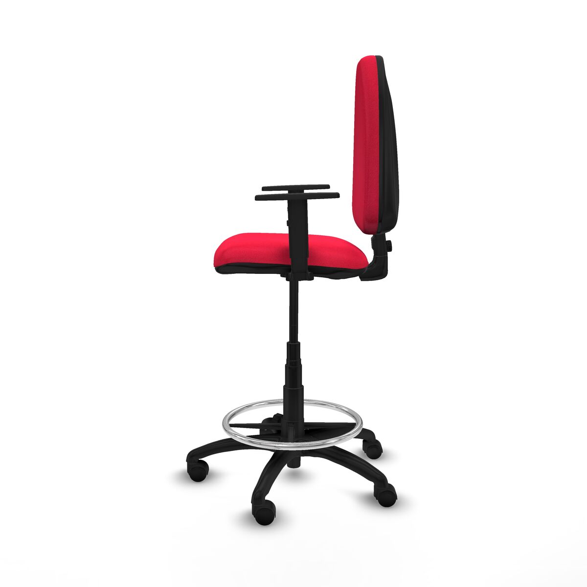 Kontorsstol Piqueras y Crespo B1D01RN Röd Hög - 3