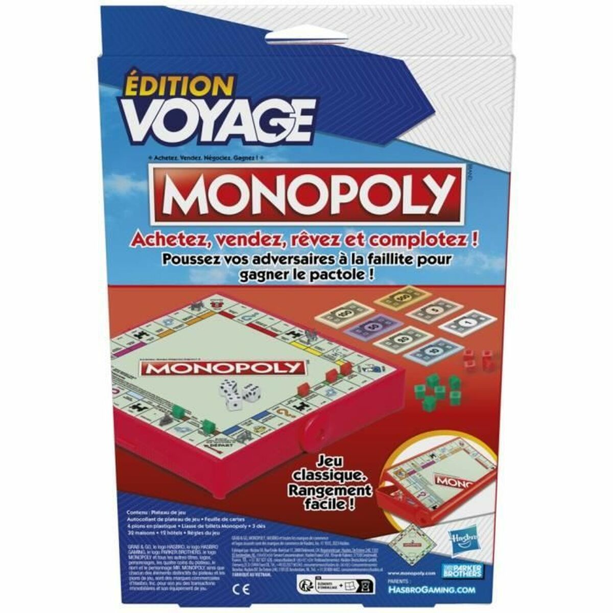 Sällskapsspel Monopoly Travel Edition - 5