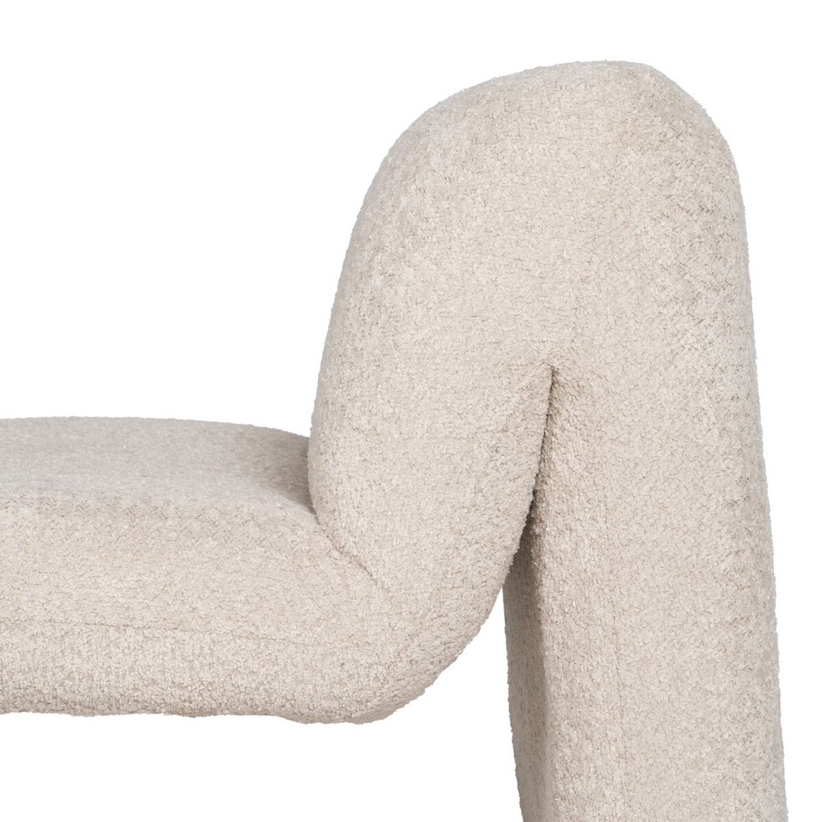 Fåtölj Beige Trä 62 x 86 x 69 cm - 7