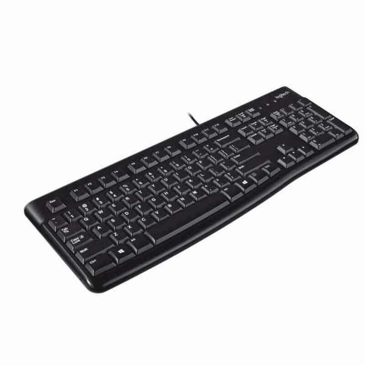 Qwerty Spanska Logitech K120 USB Svart Qwerty Spanska QWERTY - 2