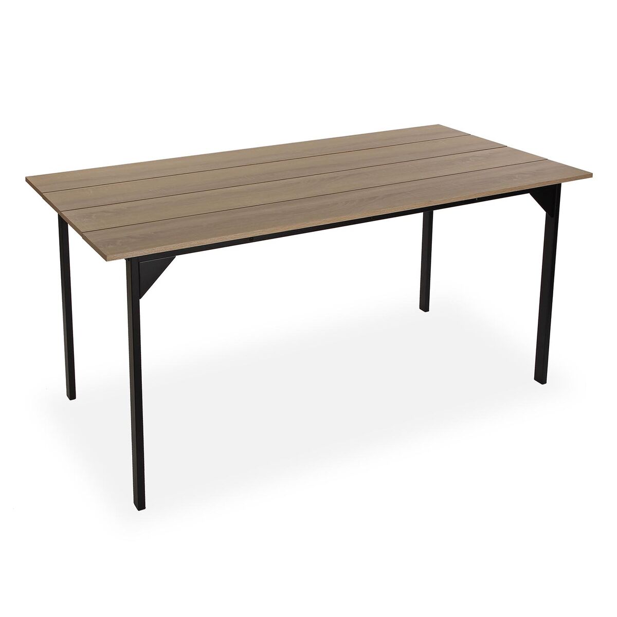 Matsalsbord Versa Collins Metall Melamin Trä MDF 75 x 80 x 164,5 cm