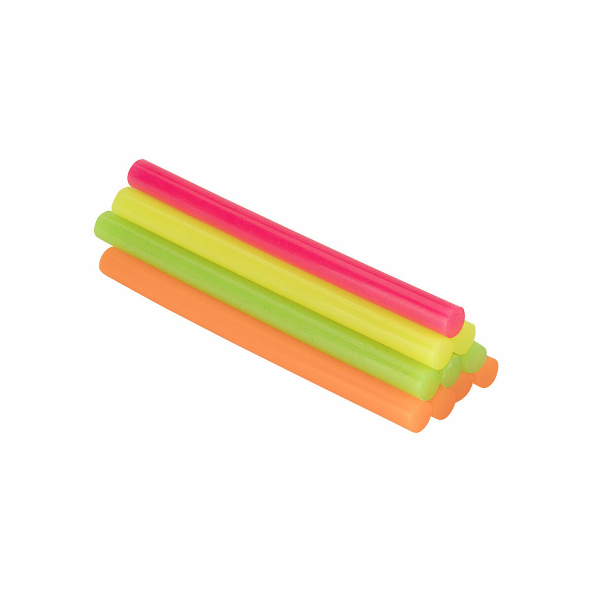 Smältlimstift Salki 430106 Multicolour Dekoration Fluor Ø 8 x 95 mm 105 g (22 antal)