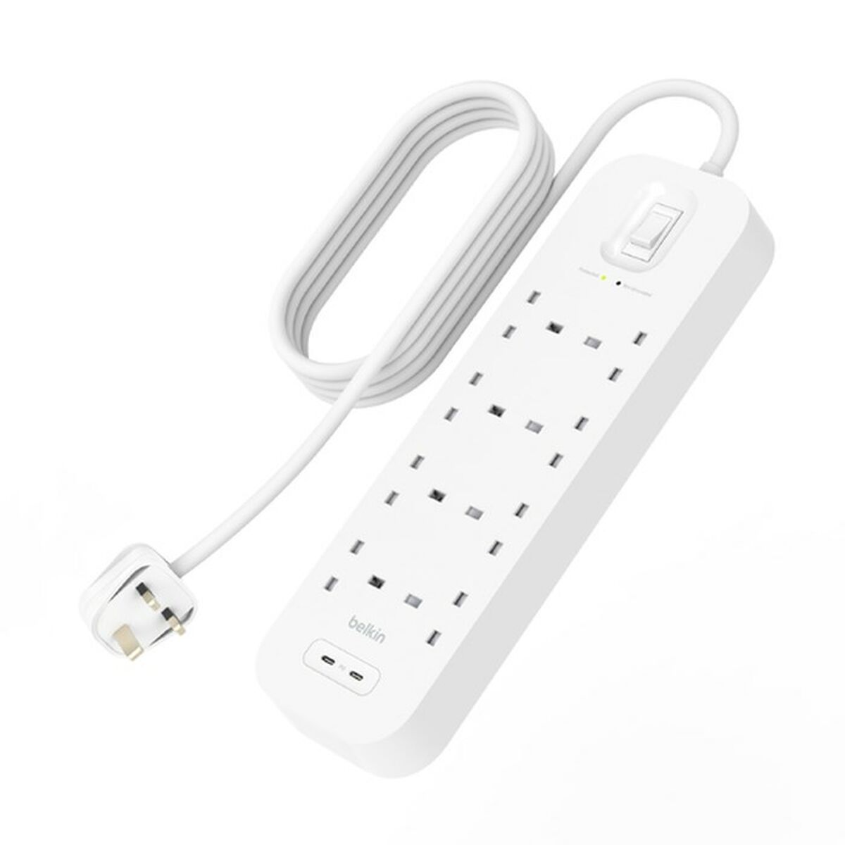 Skydd mot spänningstoppar Belkin SRB004CA2M - 2