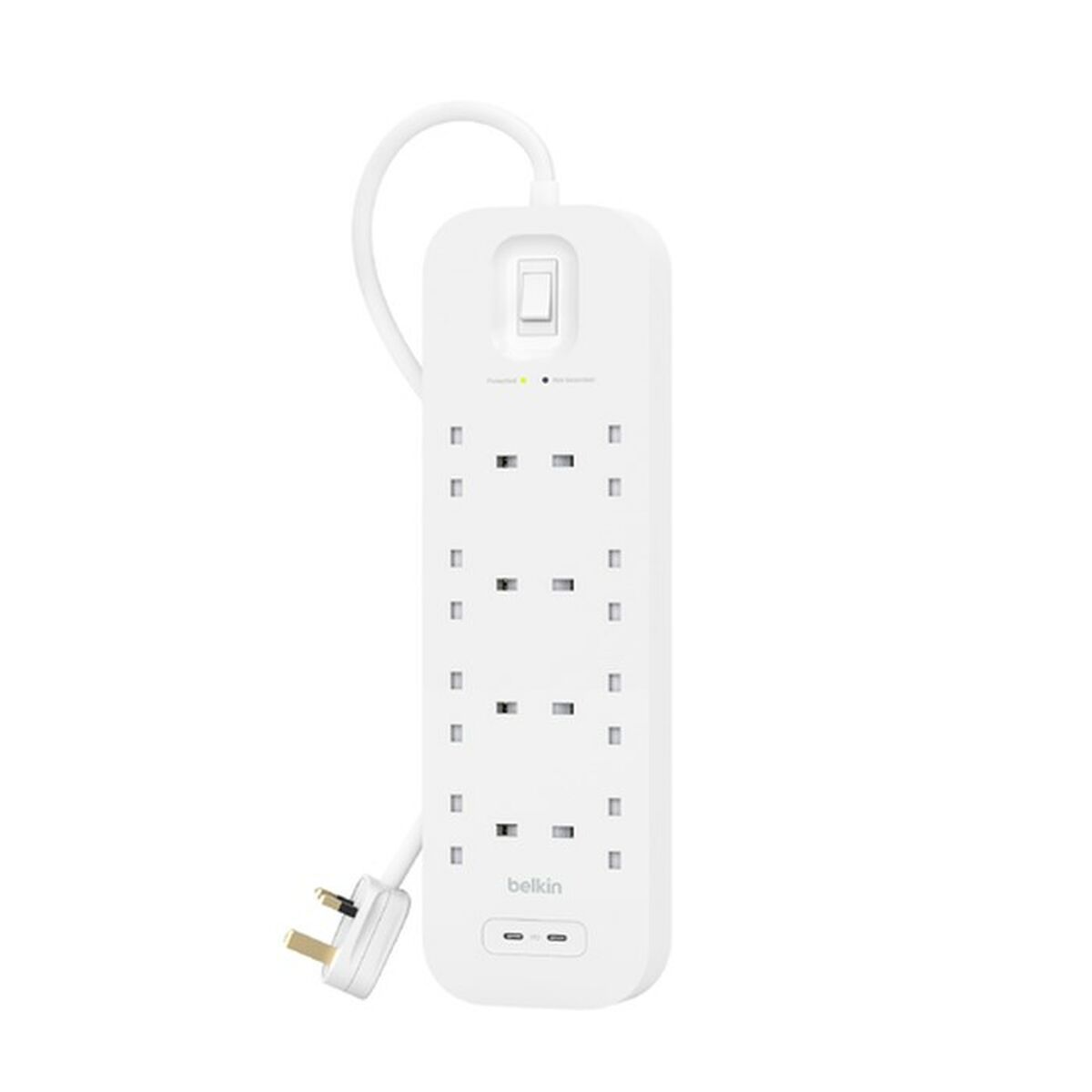 Skydd mot spänningstoppar Belkin SRB004CA2M