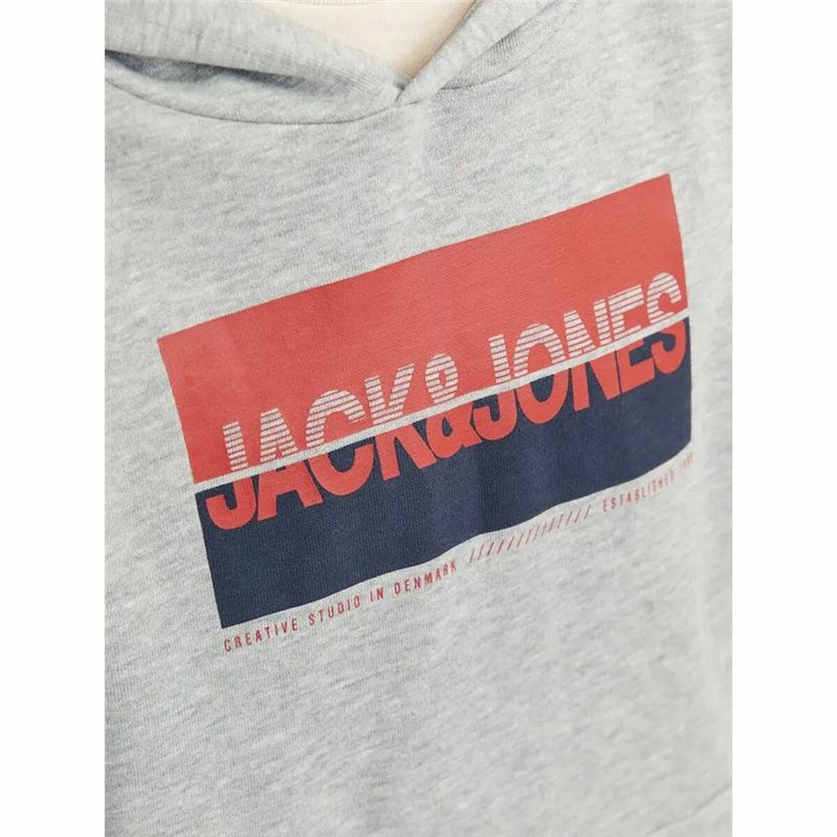Tröja med huva Herr Jack & Jones Jjnolan Grå - 3