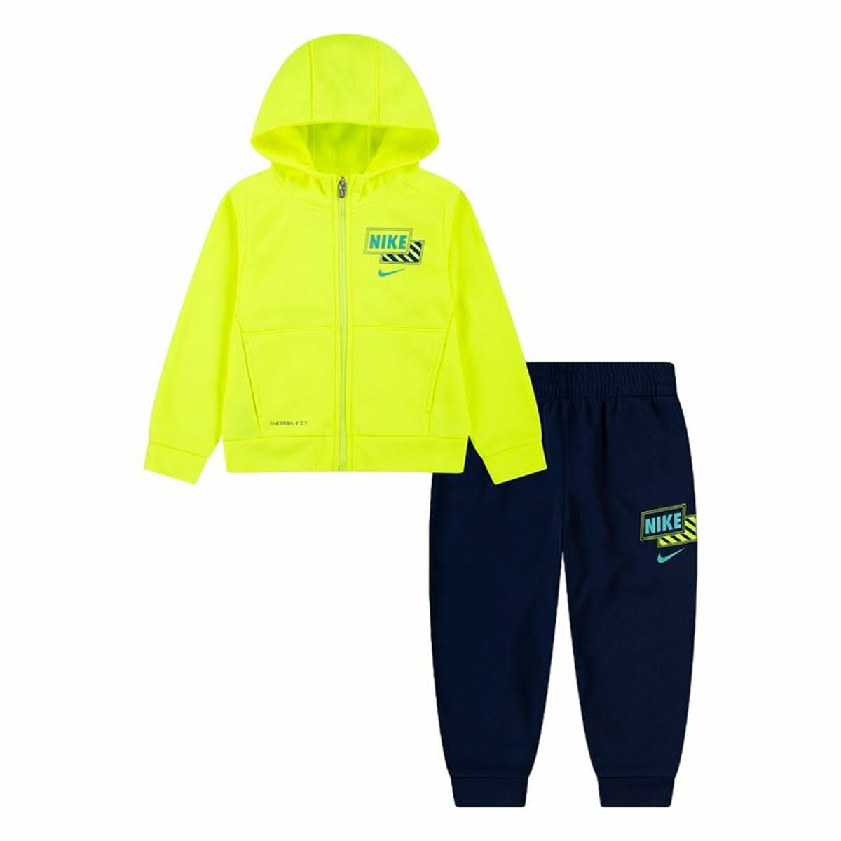 Träningskläder, Barn Nike Nkb B Nk Adp Therma-Fit Gfx Fz Multicolour