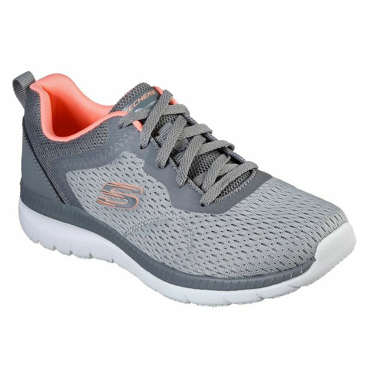 Gymnastiksko, Dam Skechers 12607 Grå - 2