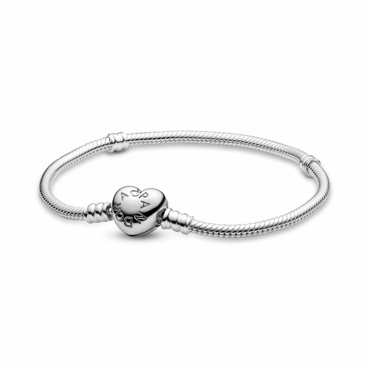 Damarmband Pandora HEART CLASP SNAKE CHAIN BRACELET