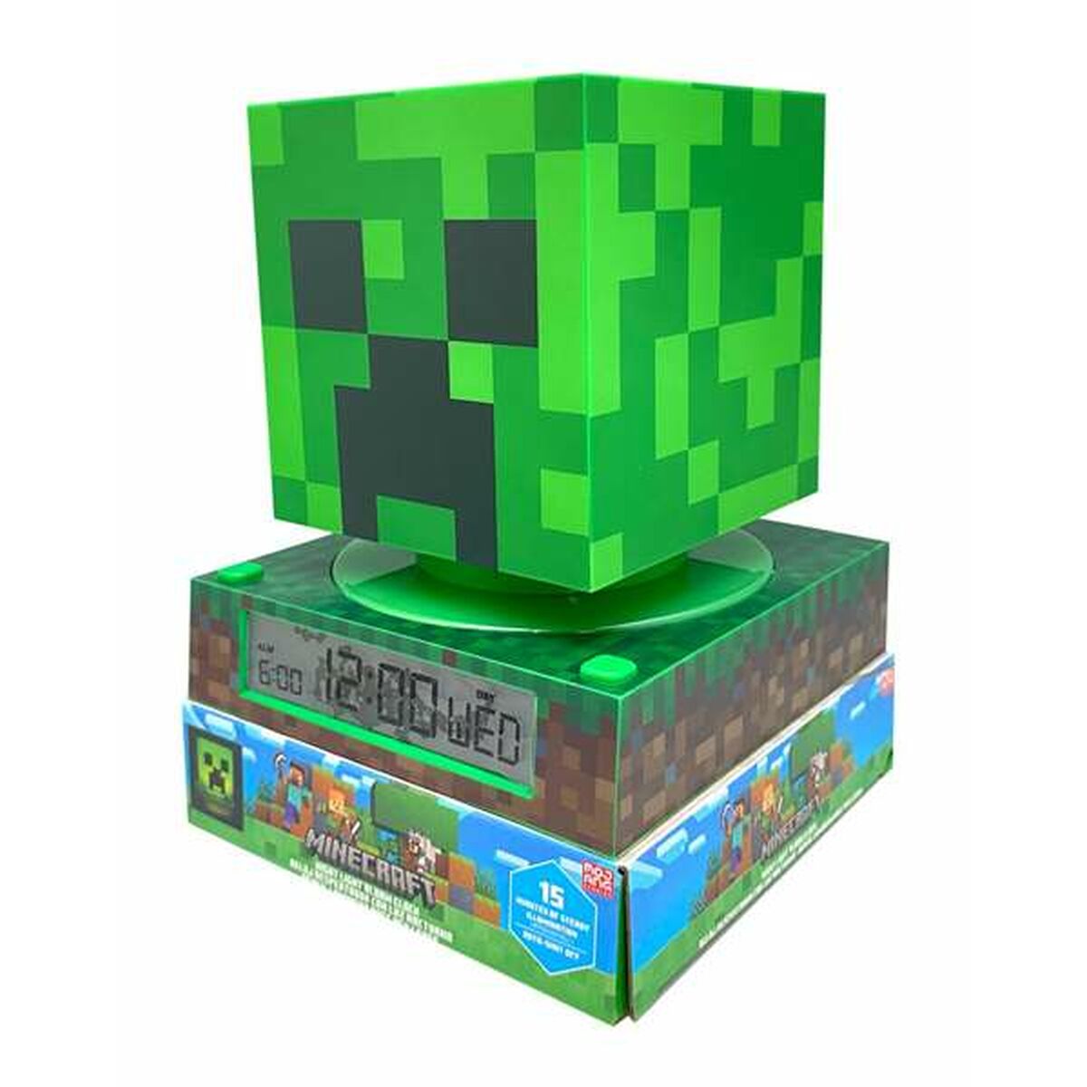Bordslampa Minecraft Grön - 2