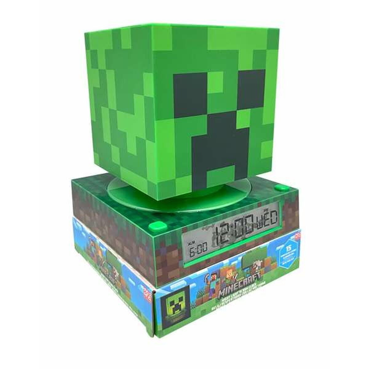 Bordslampa Minecraft Grön - 3
