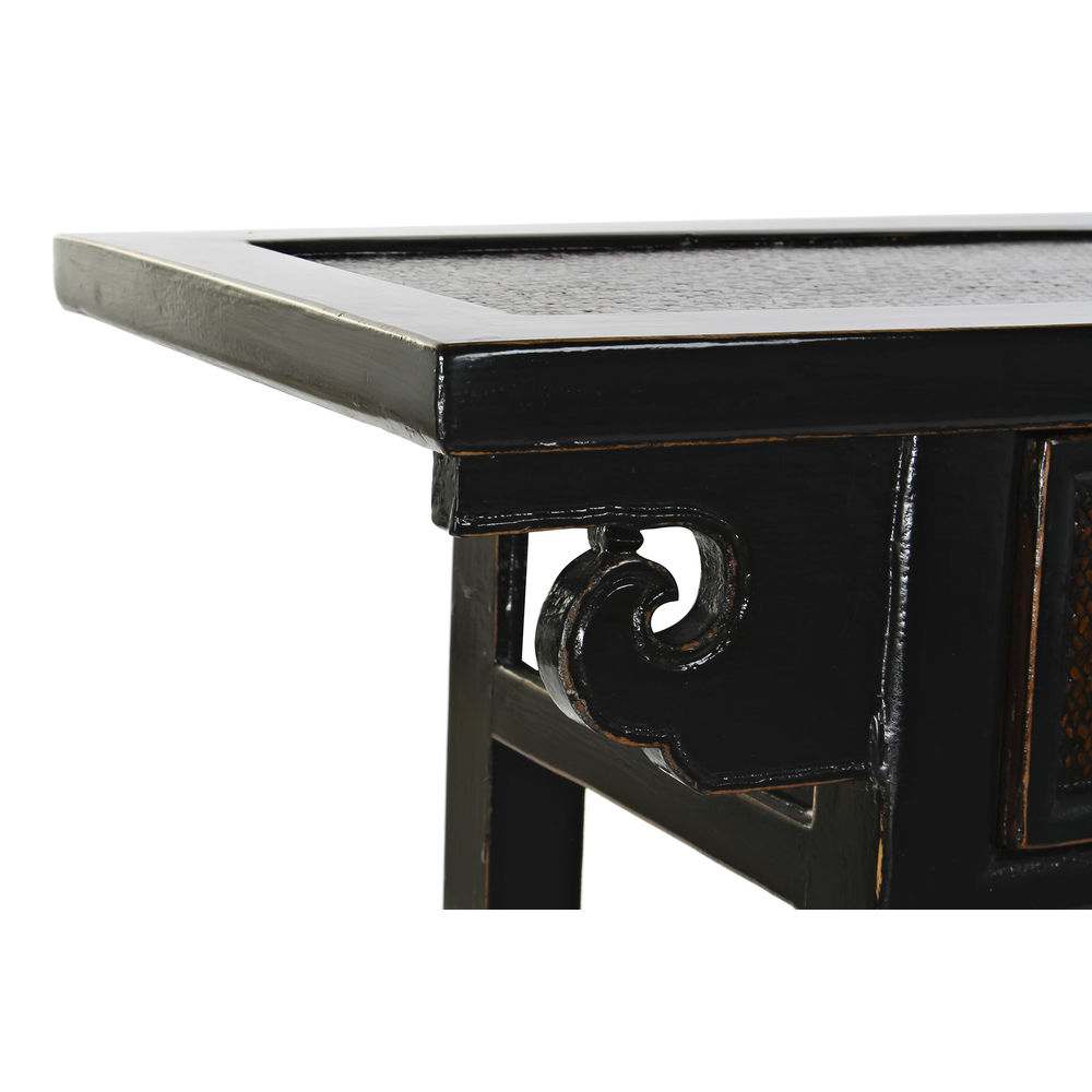 Console DKD Home Decor Svart Mörkbrun 85 x 35 x 80 cm - 3