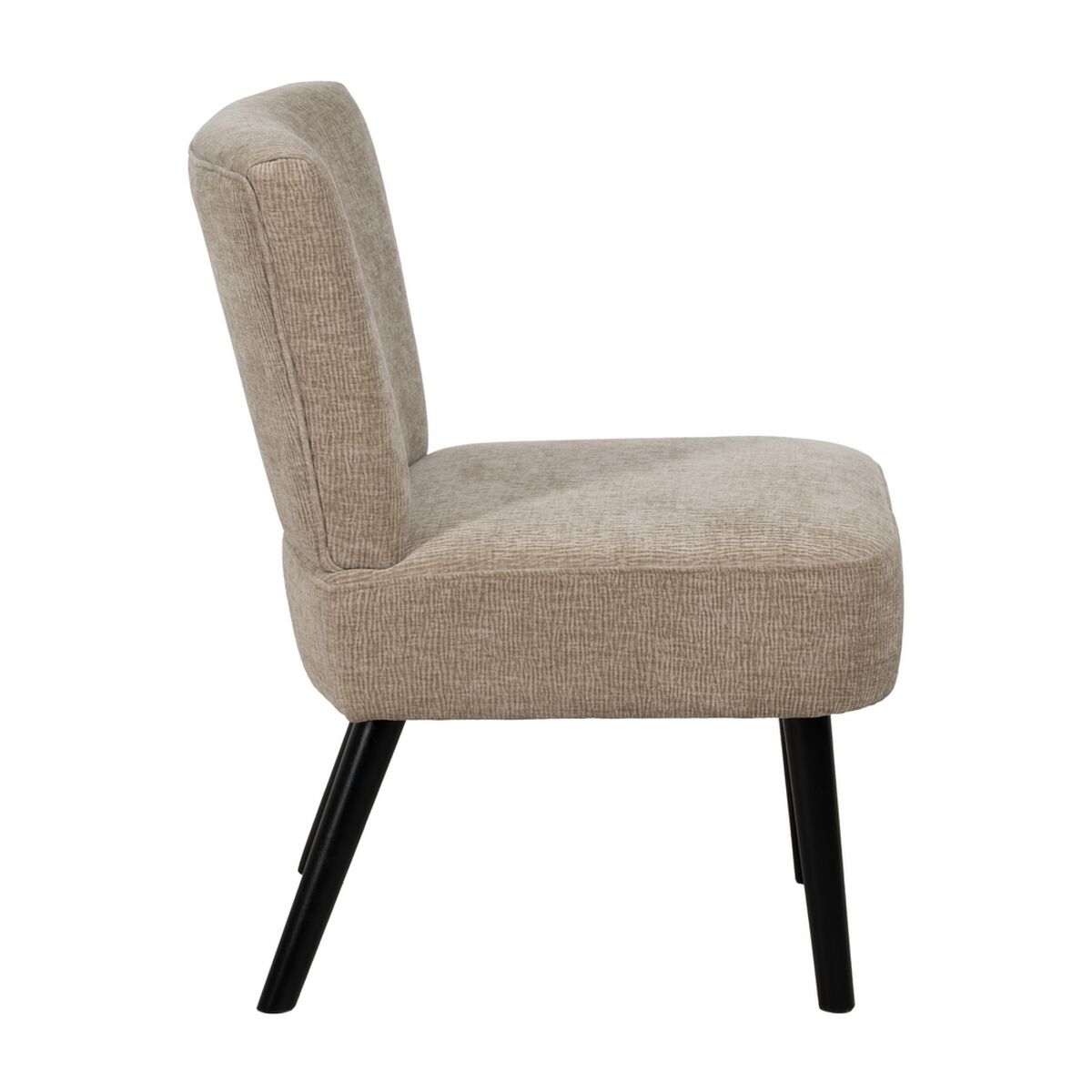 Fåtölj Svart 55 x 63 x 76 cm - 3