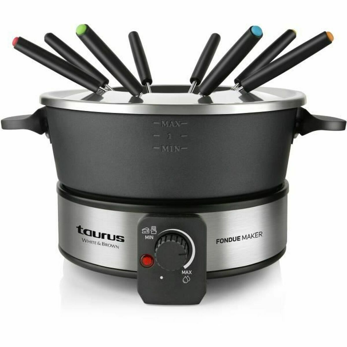 Fondue Taurus FF2 Svart Silvrig 1000 W
