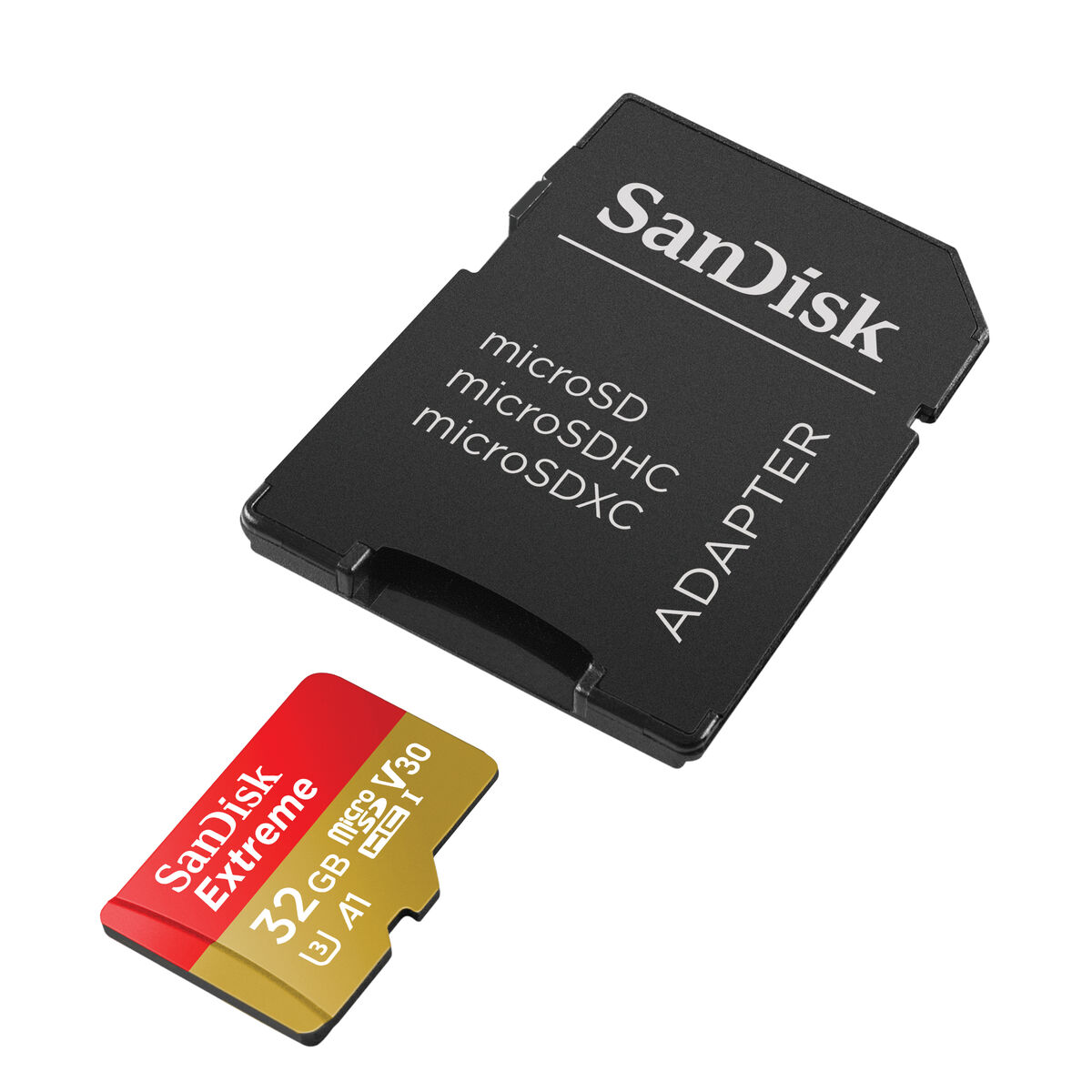 Micro-SD Minneskort med Adapter SanDisk Extreme 32 GB - 2
