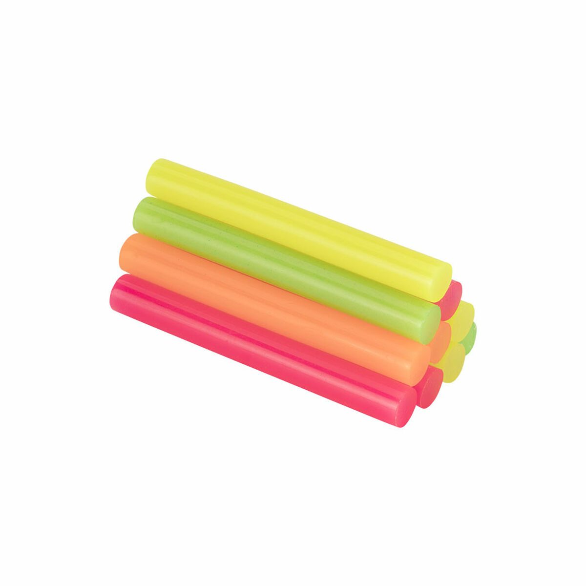 Smältlimstift Salki 430108 Multicolour Dekoration Fluor Ø 12 x 95 mm 125 g (12 antal)