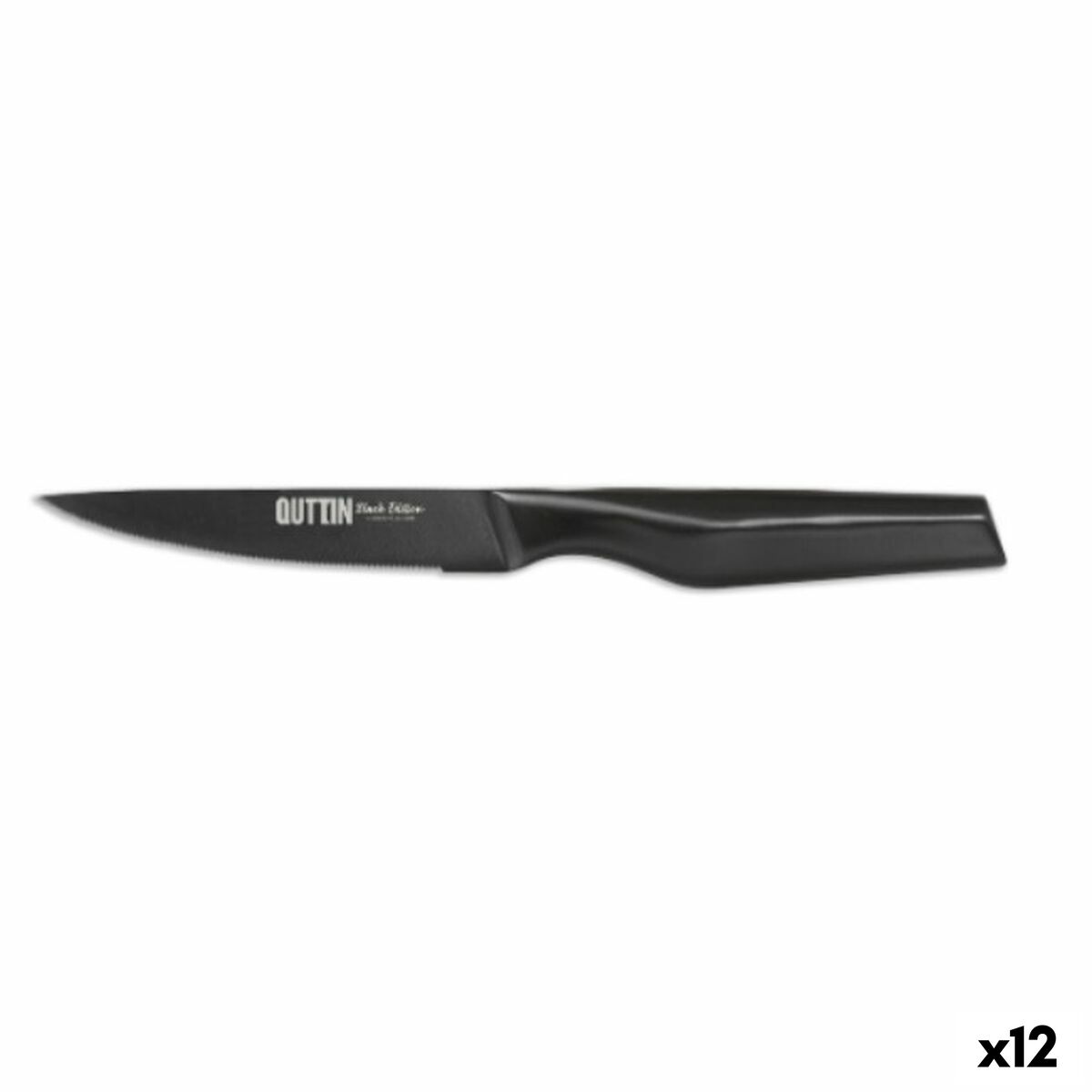 Kotlettkniv Quttin Black edition 11 cm 1,8 mm (12 antal) - 3