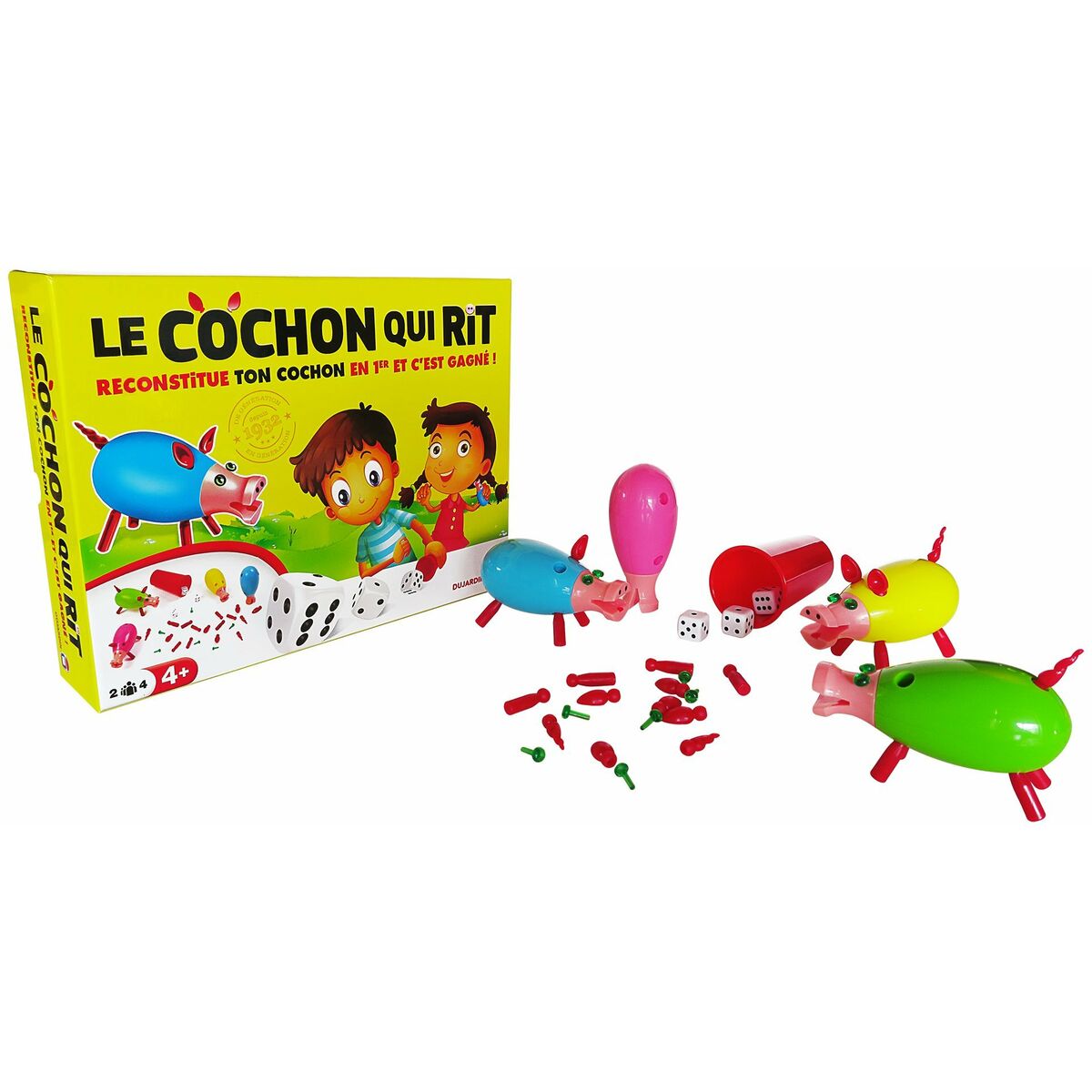 Sällskapsspel Dujardin Laughing Pig by 4 (FR) - 6
