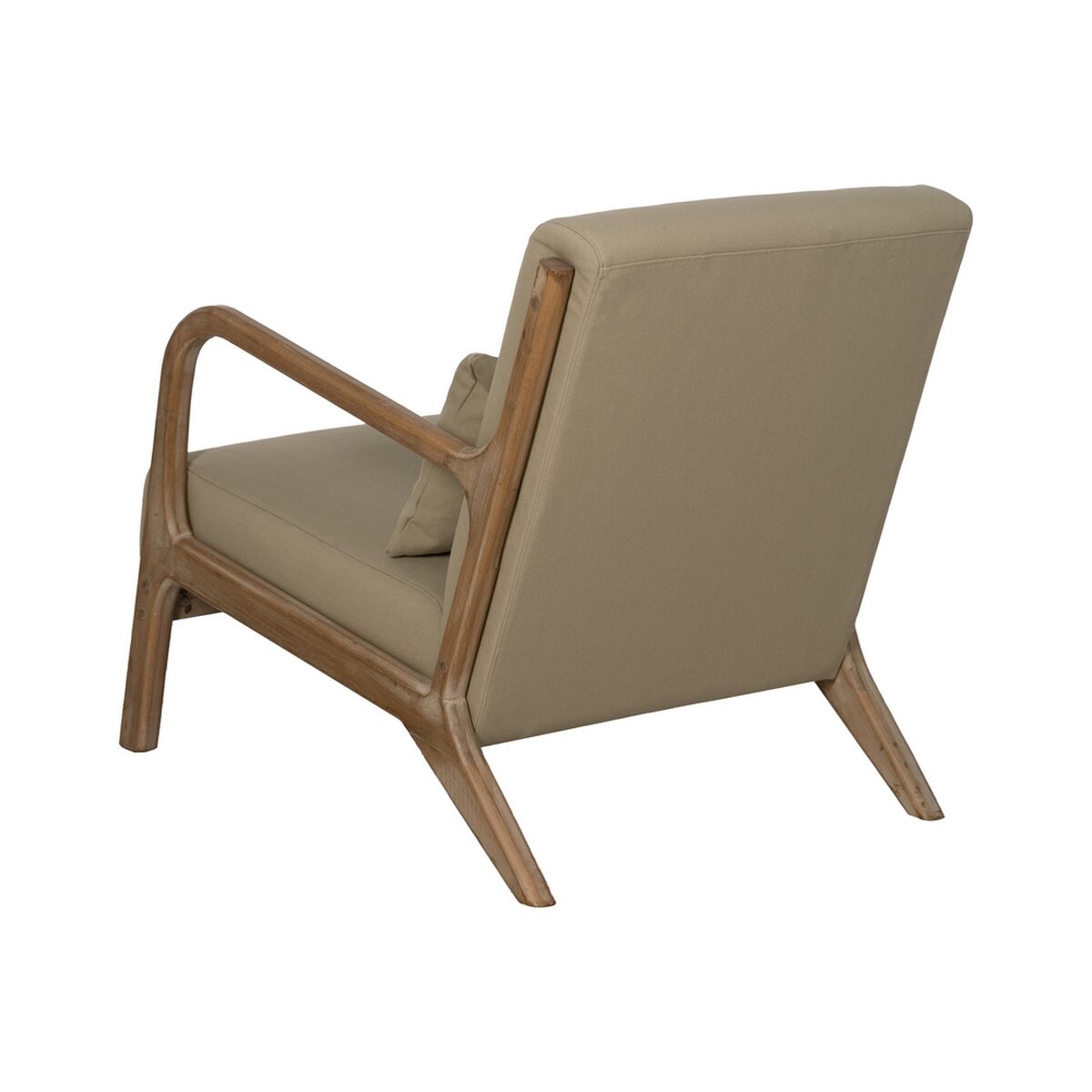 Fåtölj Beige 66 x 85 x 74 cm - 4