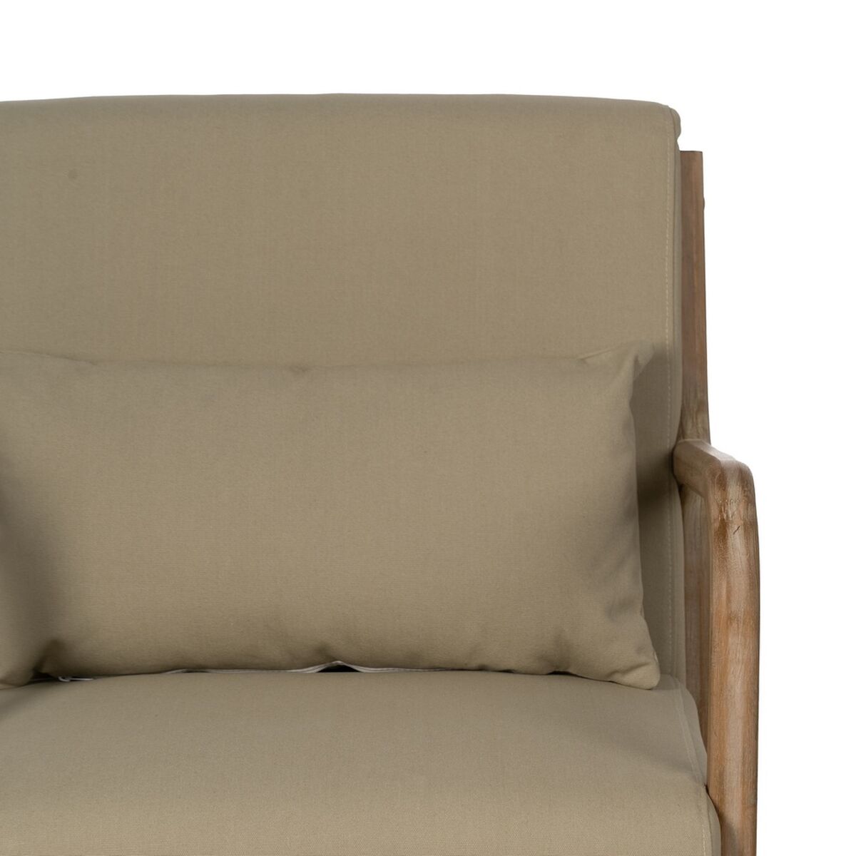 Fåtölj Beige 66 x 85 x 74 cm - 5