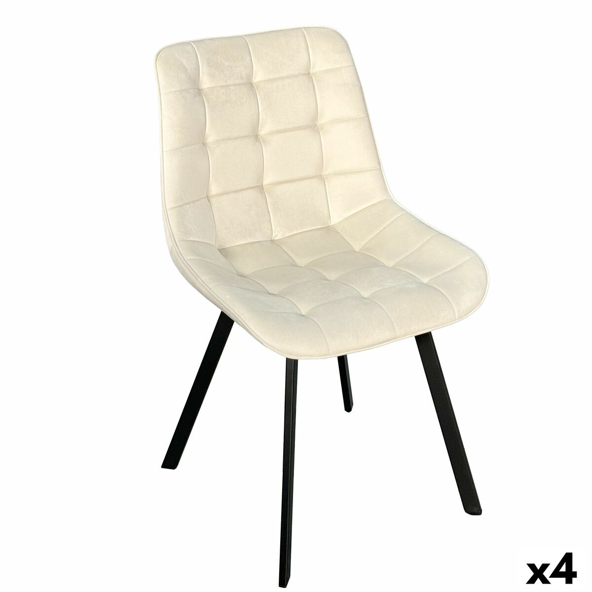 Stol Versa RHODES  Beige 55 x 82 x 51 cm (4 antal)