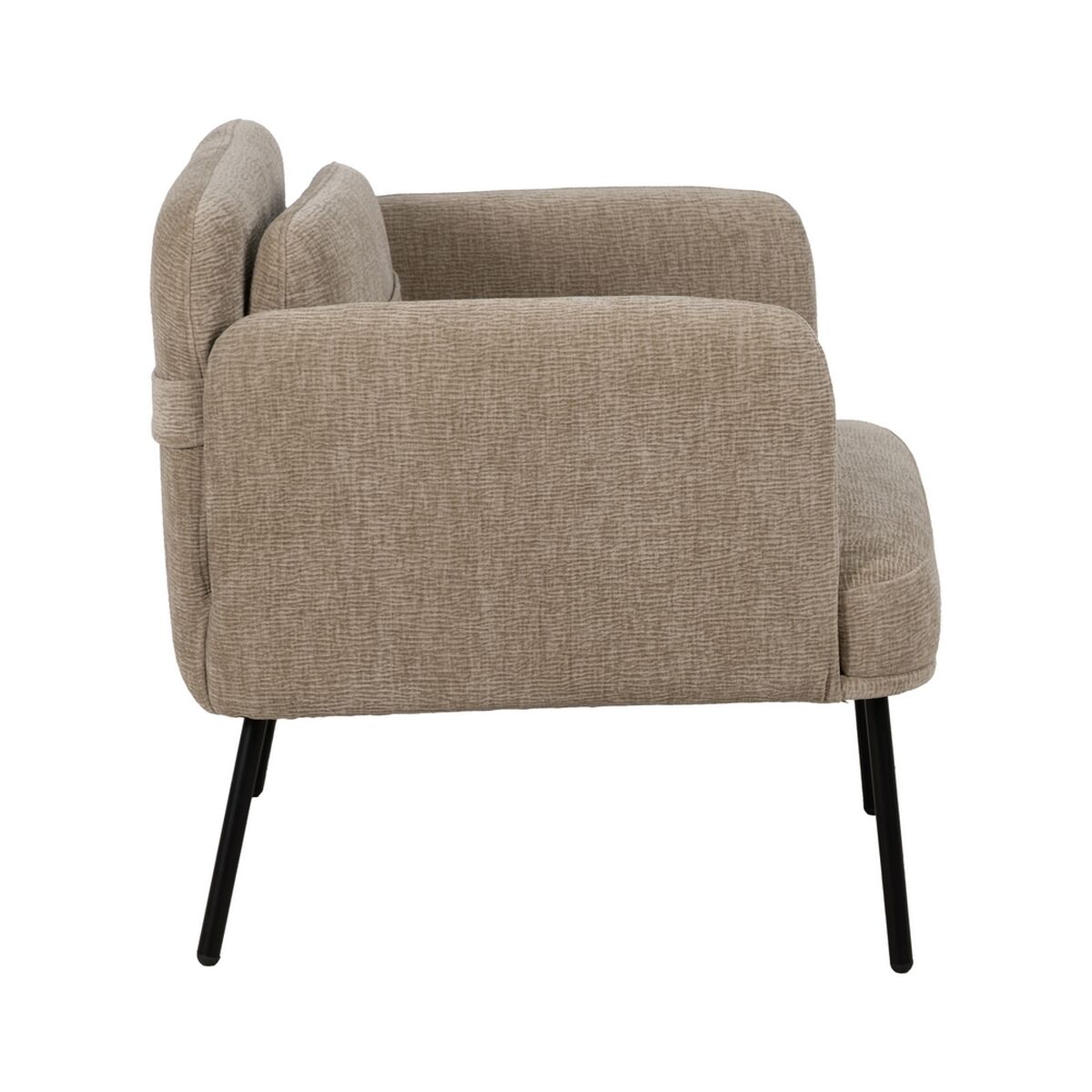Fåtölj Svart 72 x 72 x 73 cm - 3