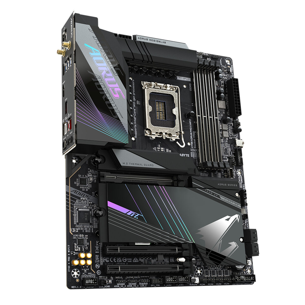 Moderkort Gigabyte Z790 A PRO X WIFI7 G10 INTEL Z790 LGA 1700 - 3