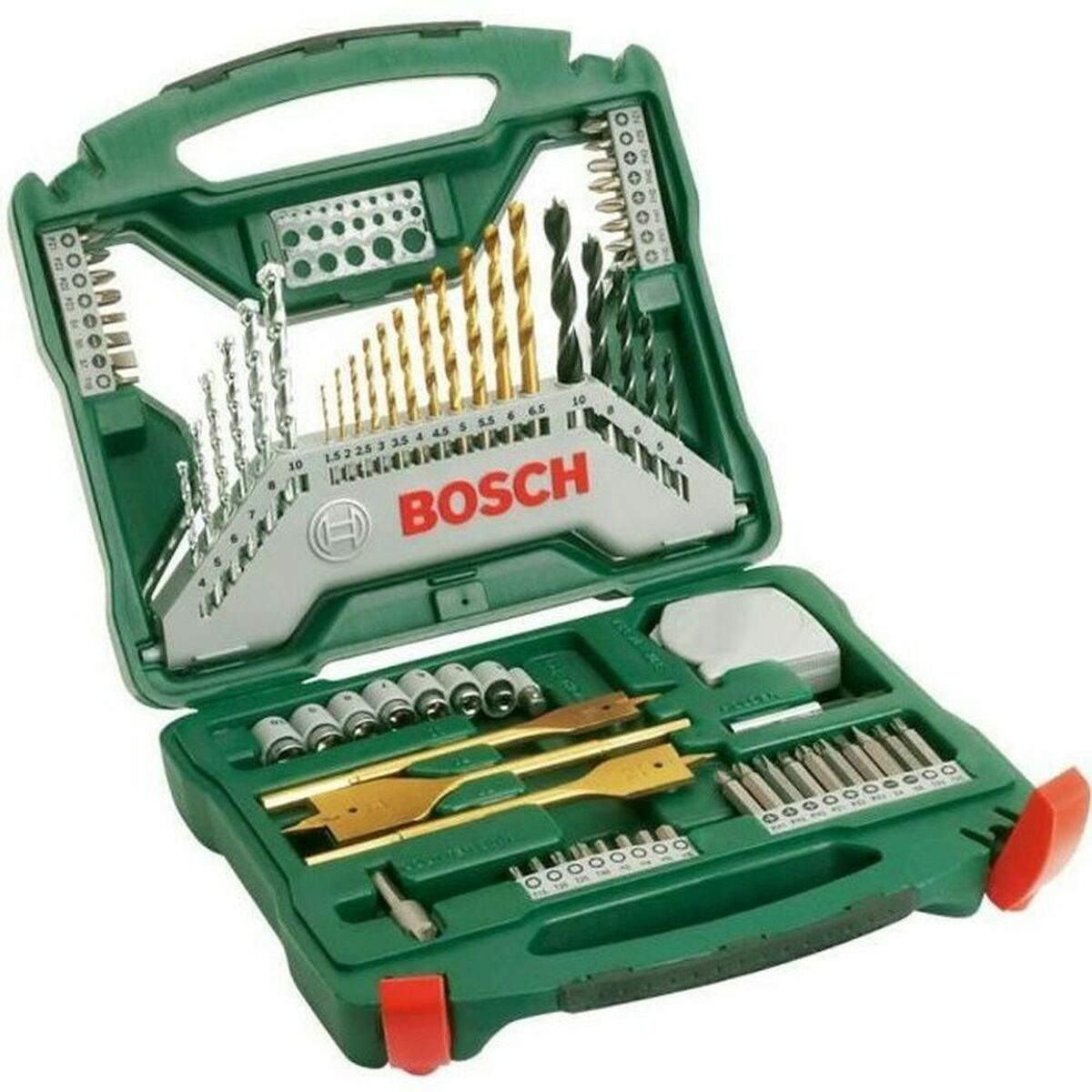 Spolset BOSCH 2 607 019 329 Transportfodral (70 antal)