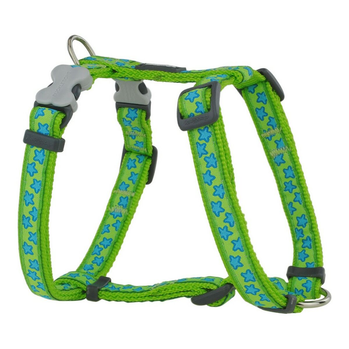 Hundsele Red Dingo Style Stjärna Grön 25-39 cm - 2