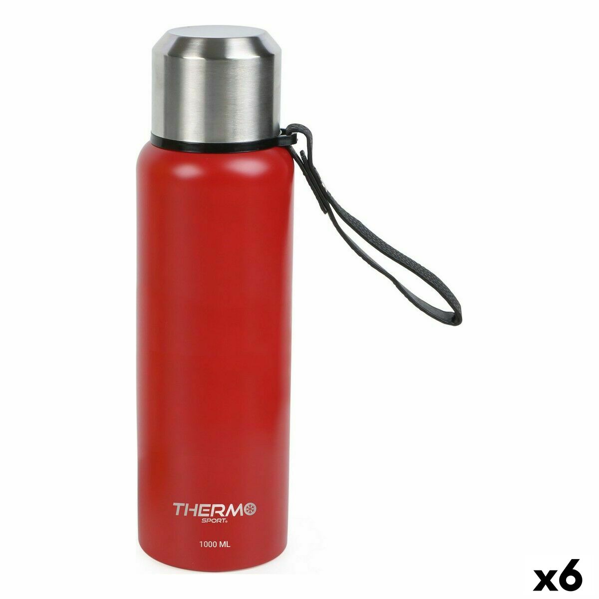 Resetermosflaska ThermoSport 1 L (6 antal)