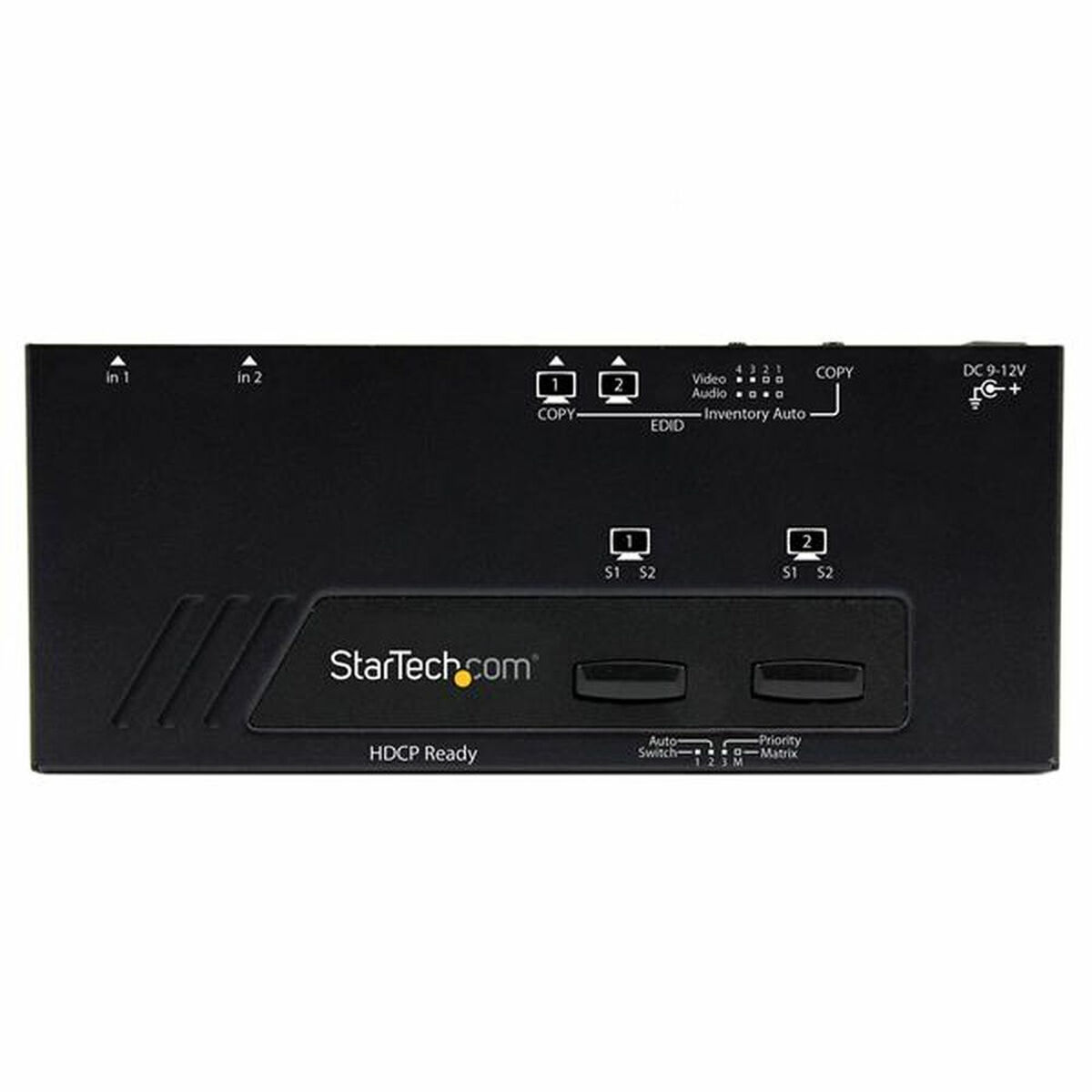 HDMI-Brytare Startech VS222HDQ Svart - 12