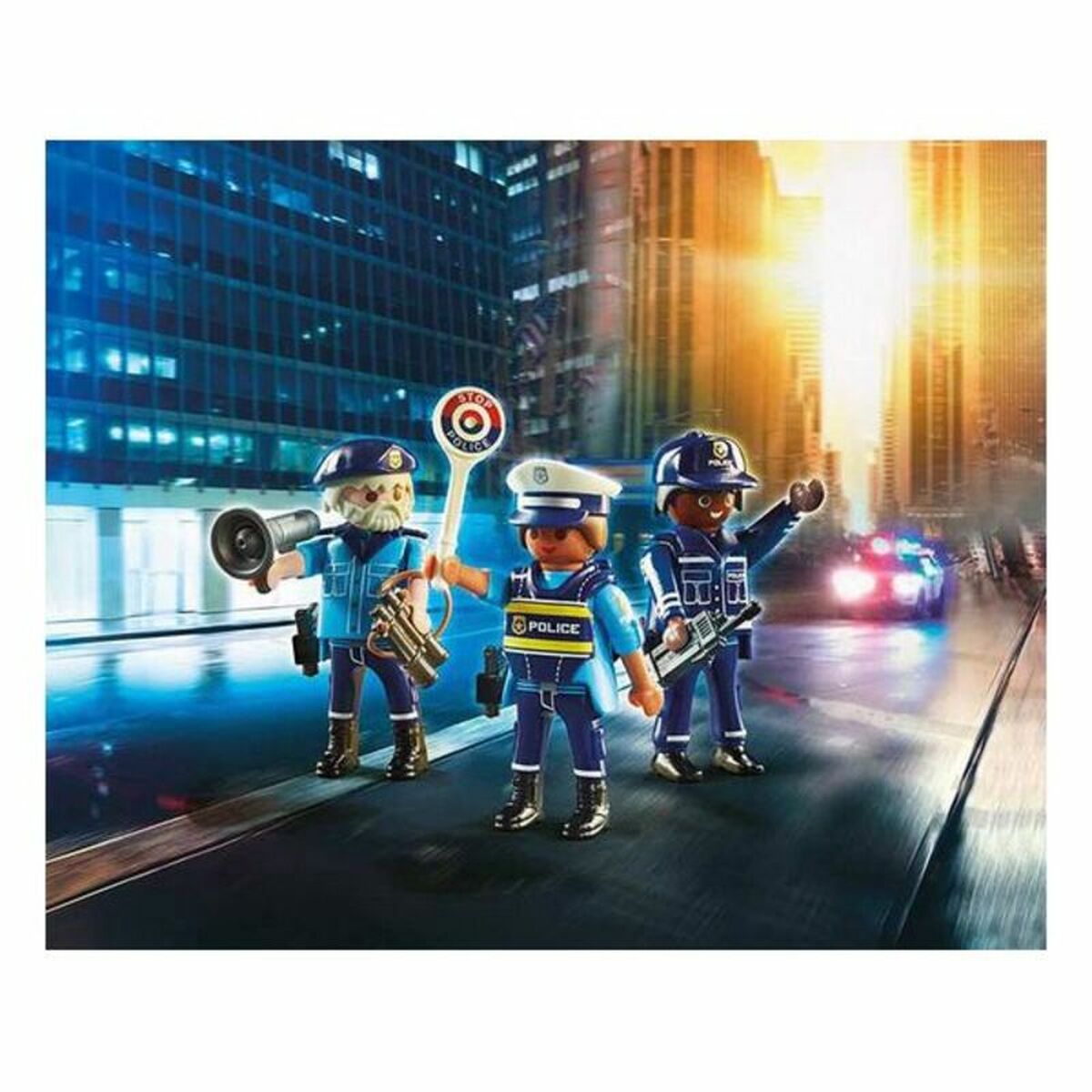 Playset  City Action Police Figures Set Playmobil 70669 (18 pcs) - 2