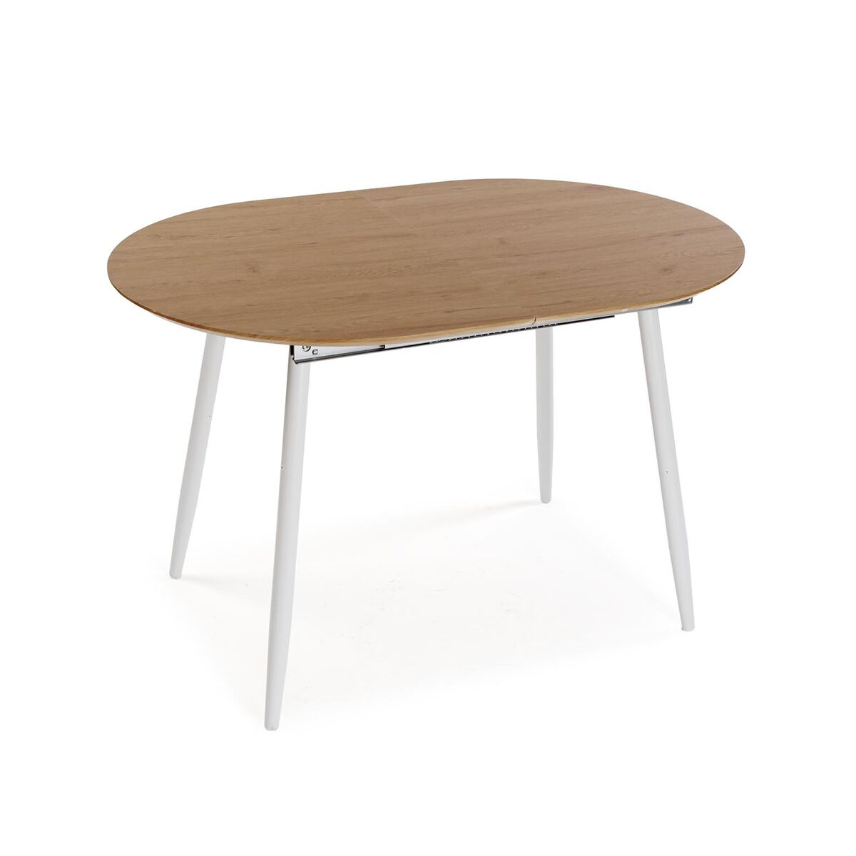 Matsalsbord Versa DOINYO  Vit Metall Trä MDF 80 x 75 x 160 cm - 3