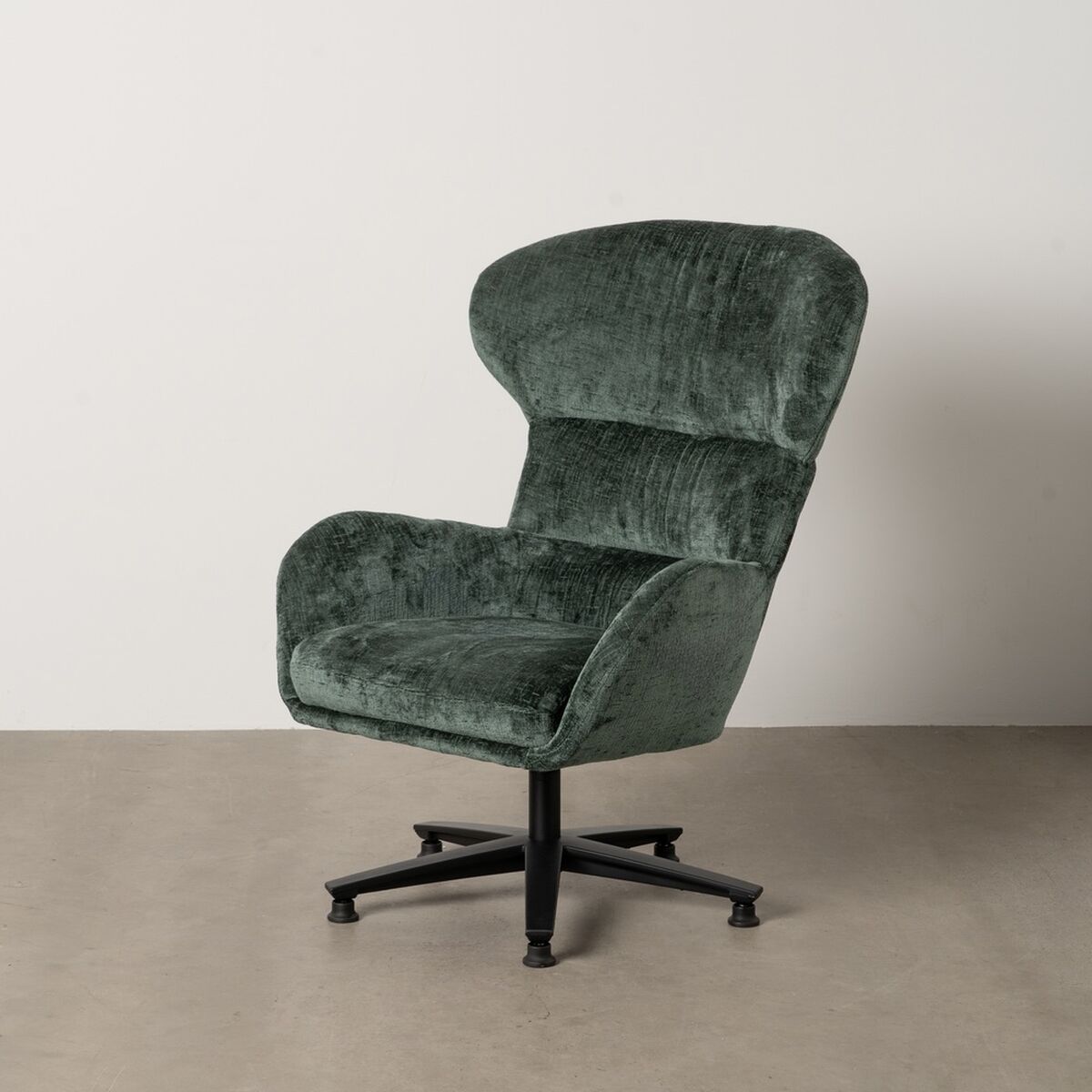 Fåtölj Svart Grön 78 x 84,5 x 104,5 cm - 2