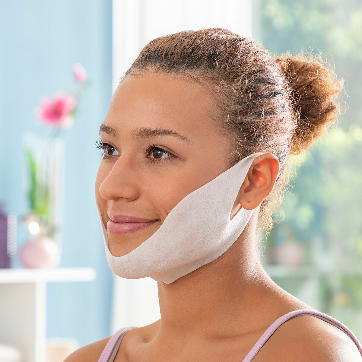 Uppstramande mask mot dubbelhaka Redushine InnovaGoods 5 antal - 20
