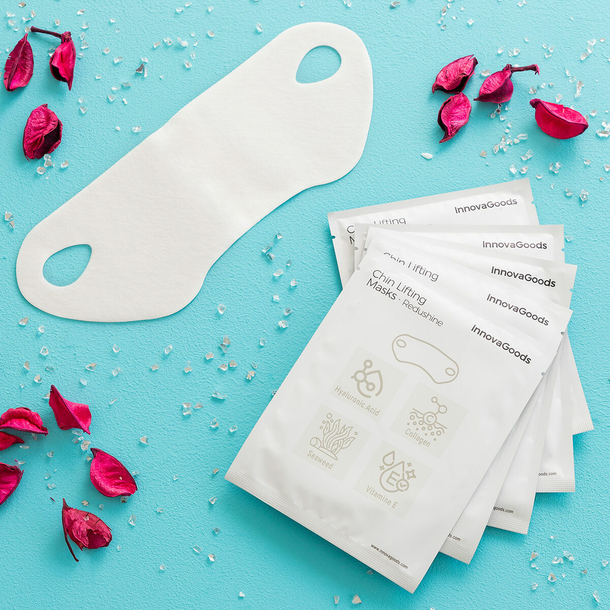 Uppstramande mask mot dubbelhaka Redushine InnovaGoods 5 antal - 19