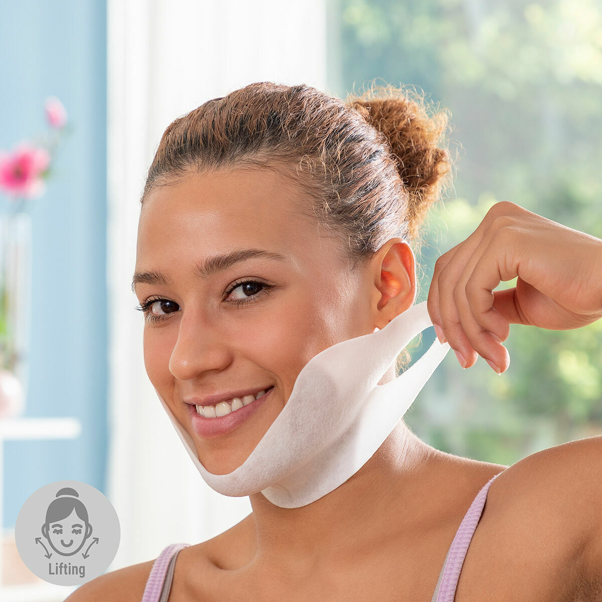 Uppstramande mask mot dubbelhaka Redushine InnovaGoods 5 antal - 3