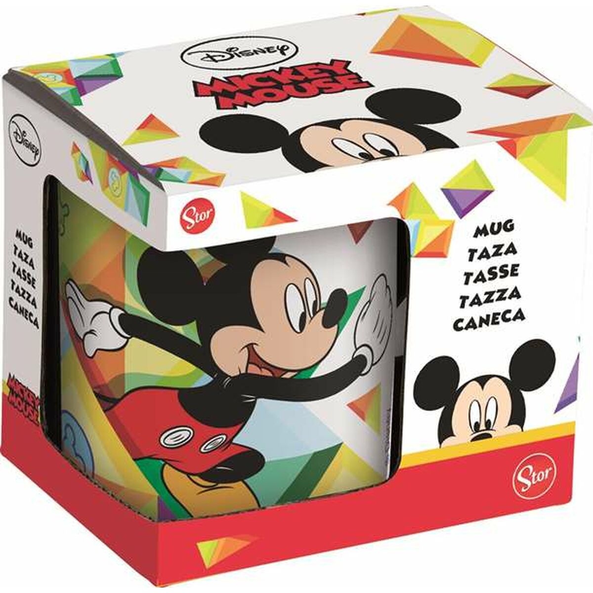 Mugg Mickey Mouse Color Flow Keramik 350 ml - 3