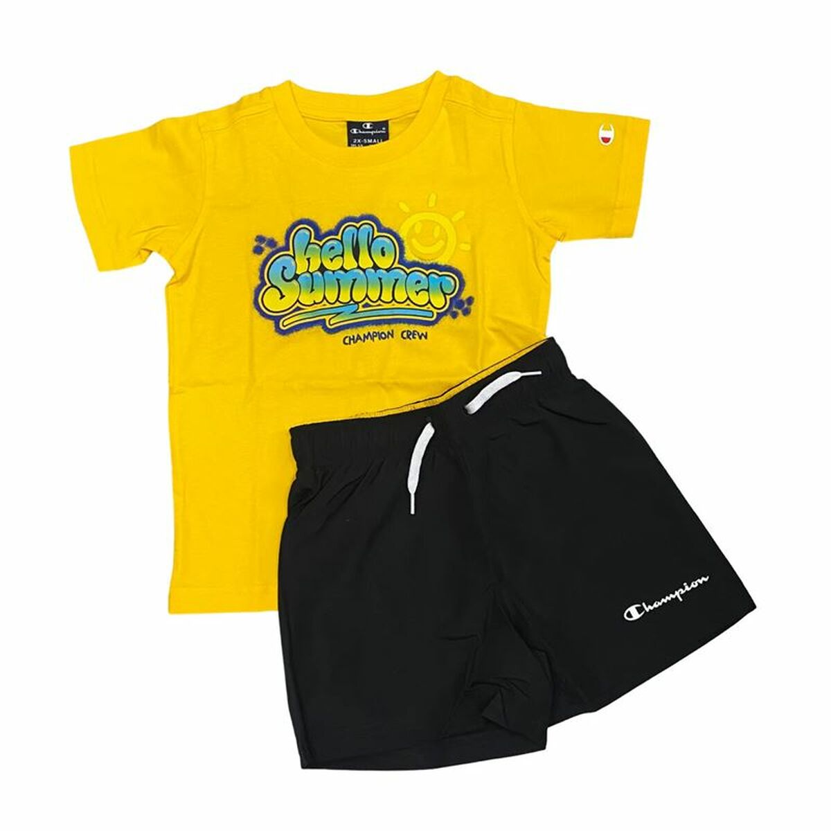 Träningskläder, Barn Champion Essentials Gul